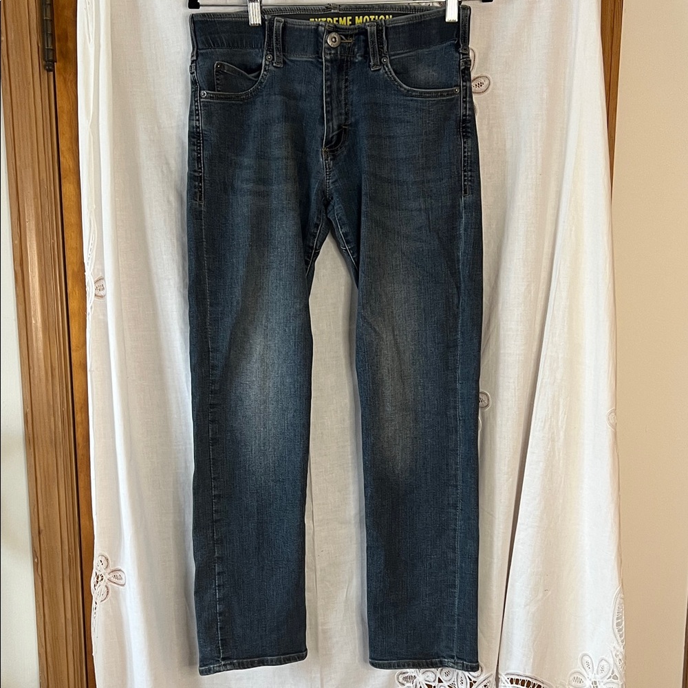 Lee Dark Wash Blue Straight Jeans 30